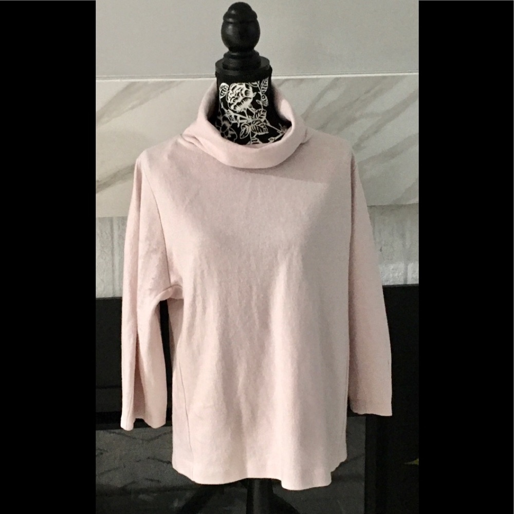 COS Sweater Wool Cotton Blend Pullover Woman Size Small Blush Pink - Picture 4 of 11